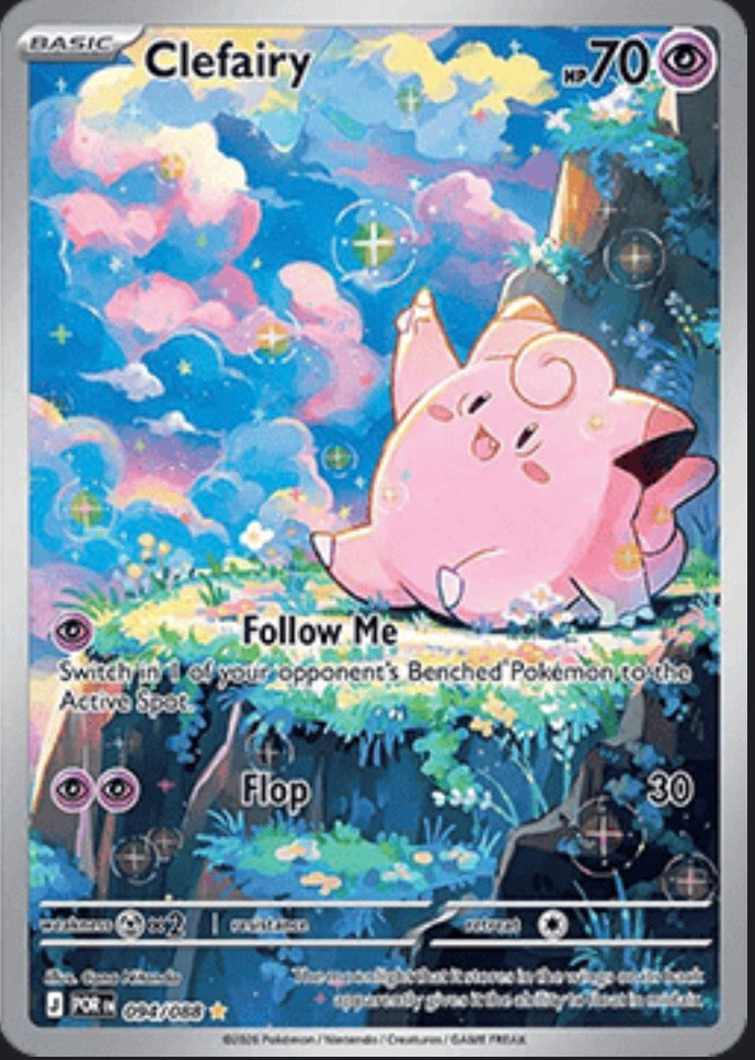 Clefairy 094/088 – Equilibrio perfetto ITA illustrazione Rara