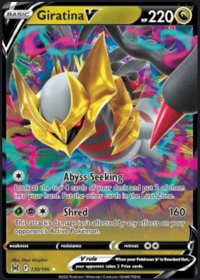 Giratina V 130/196 – Origine Perduta ITA