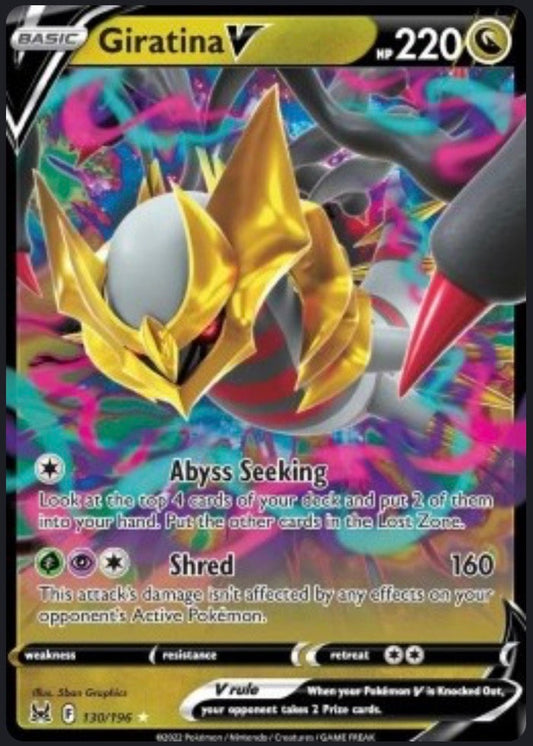 Giratina V 130/196 – Origine Perduta ITA