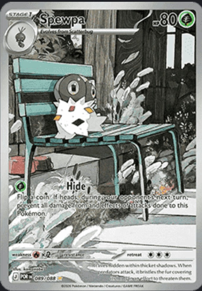 Spewpa 089/088 Equilibrio Perfetto – Illustrazione Rara ITA