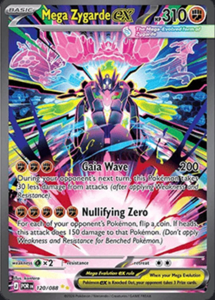 Mega Zygarde ex 120/088 – Equilibrio Perfetto ITA Special Illustration Rare