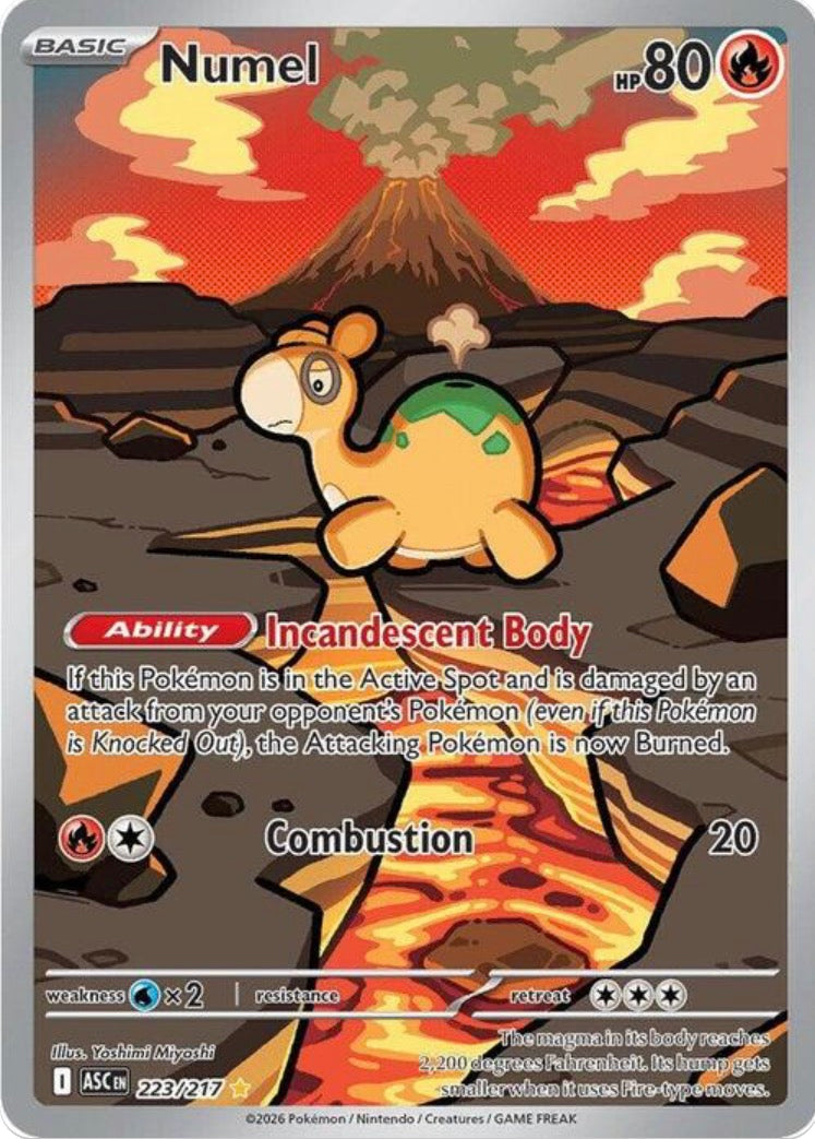 Numel 223/217 – ASC Ascesa Eroica Illustration Rare ITA