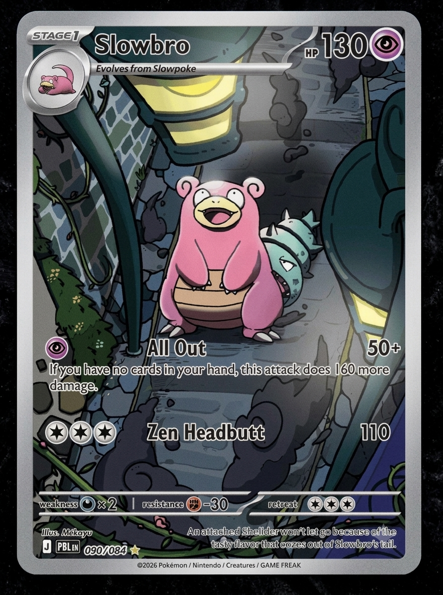 Slowbro - 090/084 - PBL buio pesto ITA
