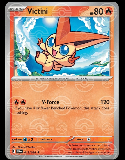 Victini - 012/086 - BLK promo ITA