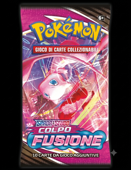 Busta Singola Spada e Scudo – Colpo Fusione ITA
