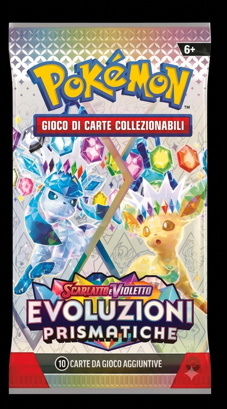 Pokémon Scarlatto e Violetto – Evoluzioni Prismatiche busta singola ITA