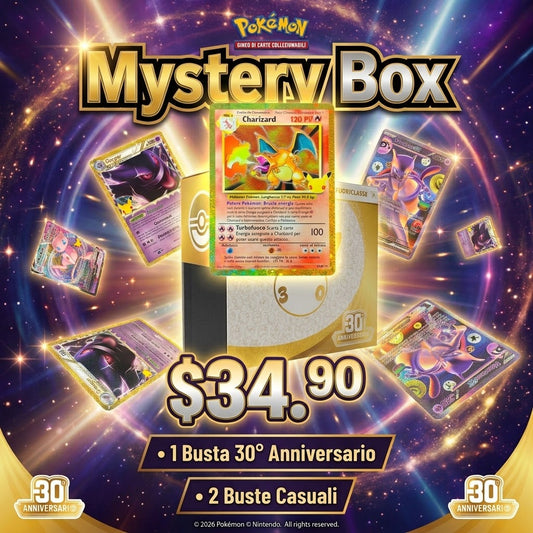 Mystery Box Pokémon – Edizione Speciale 30° Anniversario