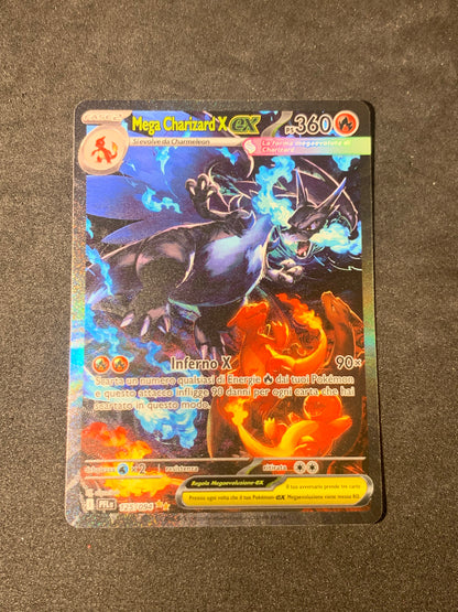 Mega Charizard X EX 125/094 Fiamme Spettrali - Near Mint