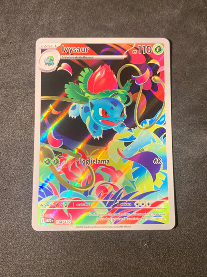 Ivysaur Art Rare 134/132 Megaevoluzione - Near Mint