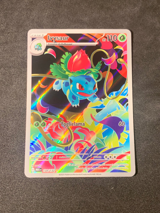 Ivysaur Art Rare 134/132 Megaevoluzione - Near Mint