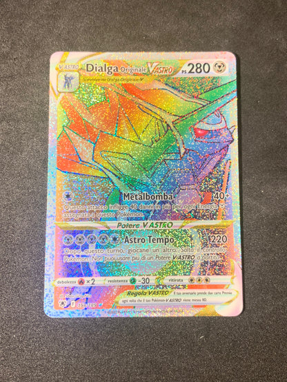 Dialga originale V ASTRO 198/189 Lucentezza Siderale - Near Mint