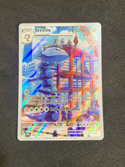 Steelix Art Rare 208/182 Paradosso Temporale - Near mint
