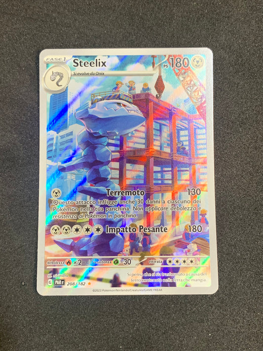 Steelix Art Rare 208/182 Paradosso Temporale - Near mint