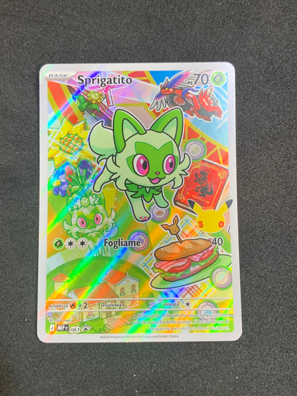 Sprigatito Promo 061 30° Anniversario - Near Mint