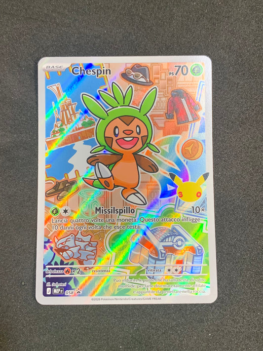 Chespin Promo 058 30° Anniversario - Near Mint