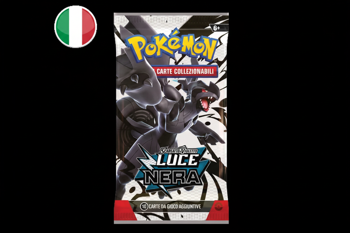Pokémon Luce Nera – sfondo nero