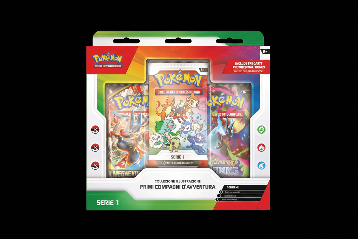 Pokémon Primi Compagni d'Avventura – sfondo nero